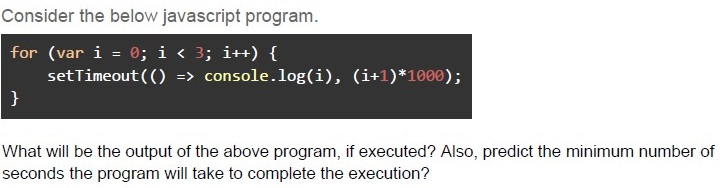 question figure