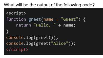 question figure