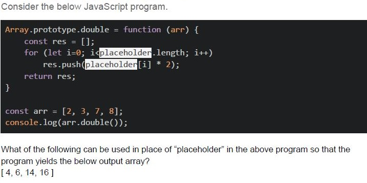 question figure