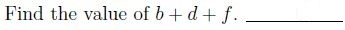 question figure